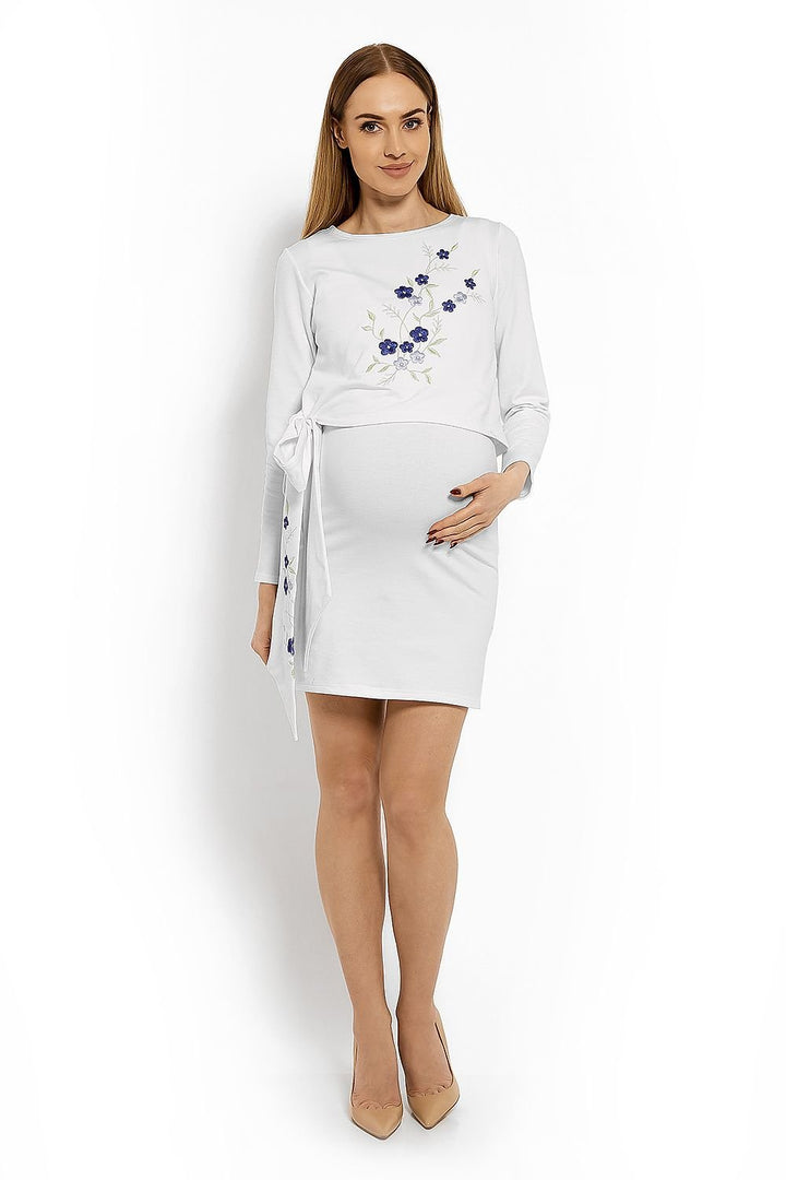 Fitted Tunic Pregnancy Dress  PeeKaBoo