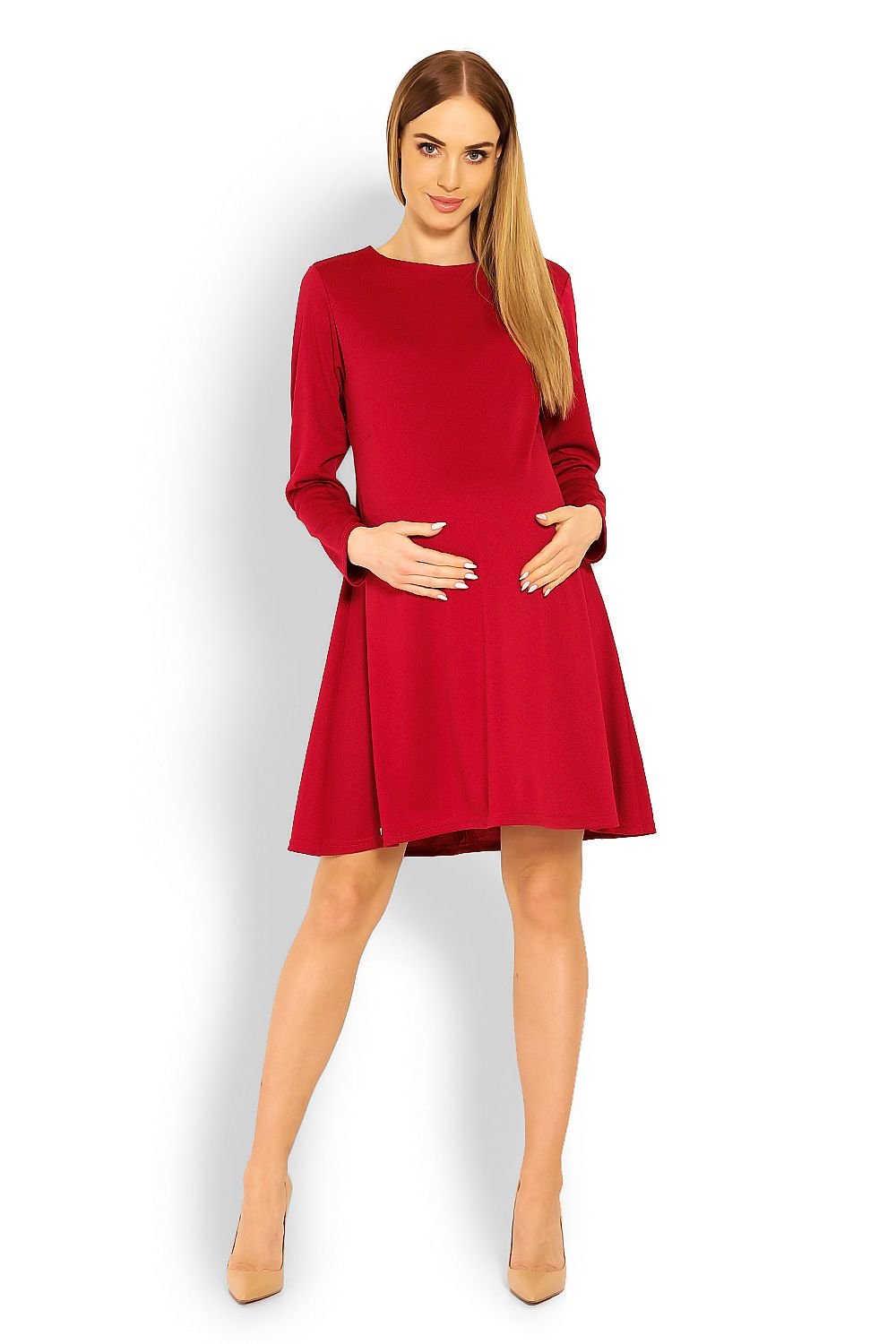 Loose-Fitting Maternity Pregnancy Dress  PeeKaBoo