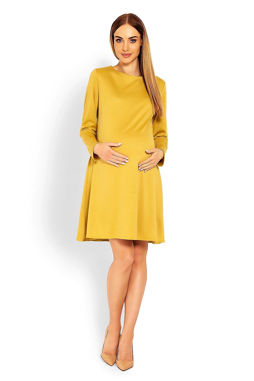 Loose-Fitting Maternity Pregnancy Dress  PeeKaBoo