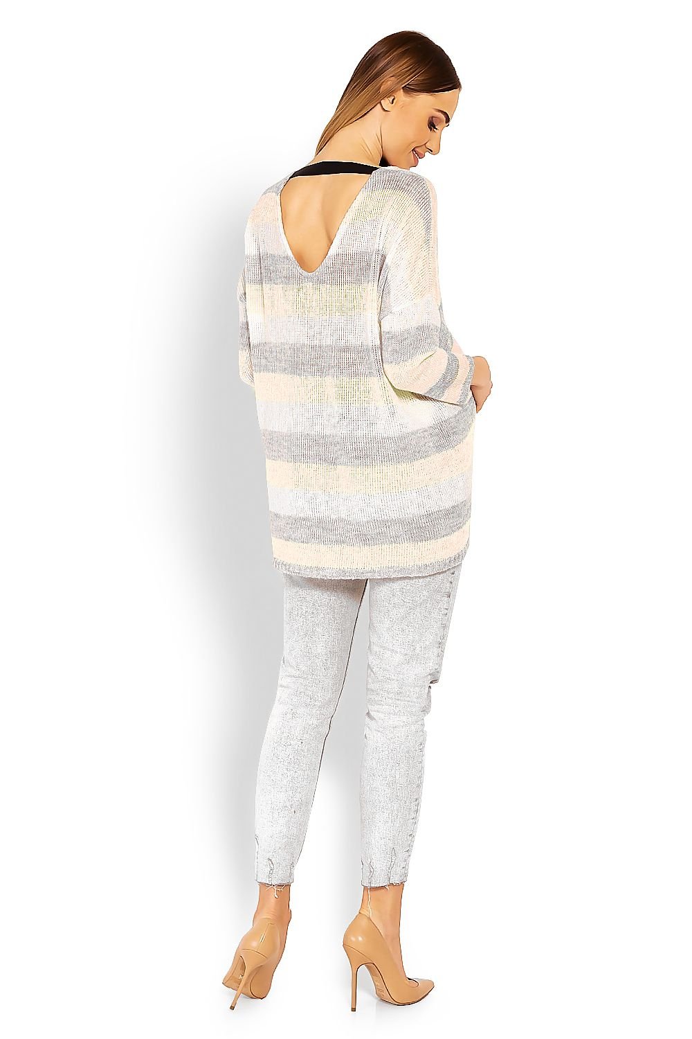 Loose Oversize Cut Pregnancy Sweater  PeeKaBoo