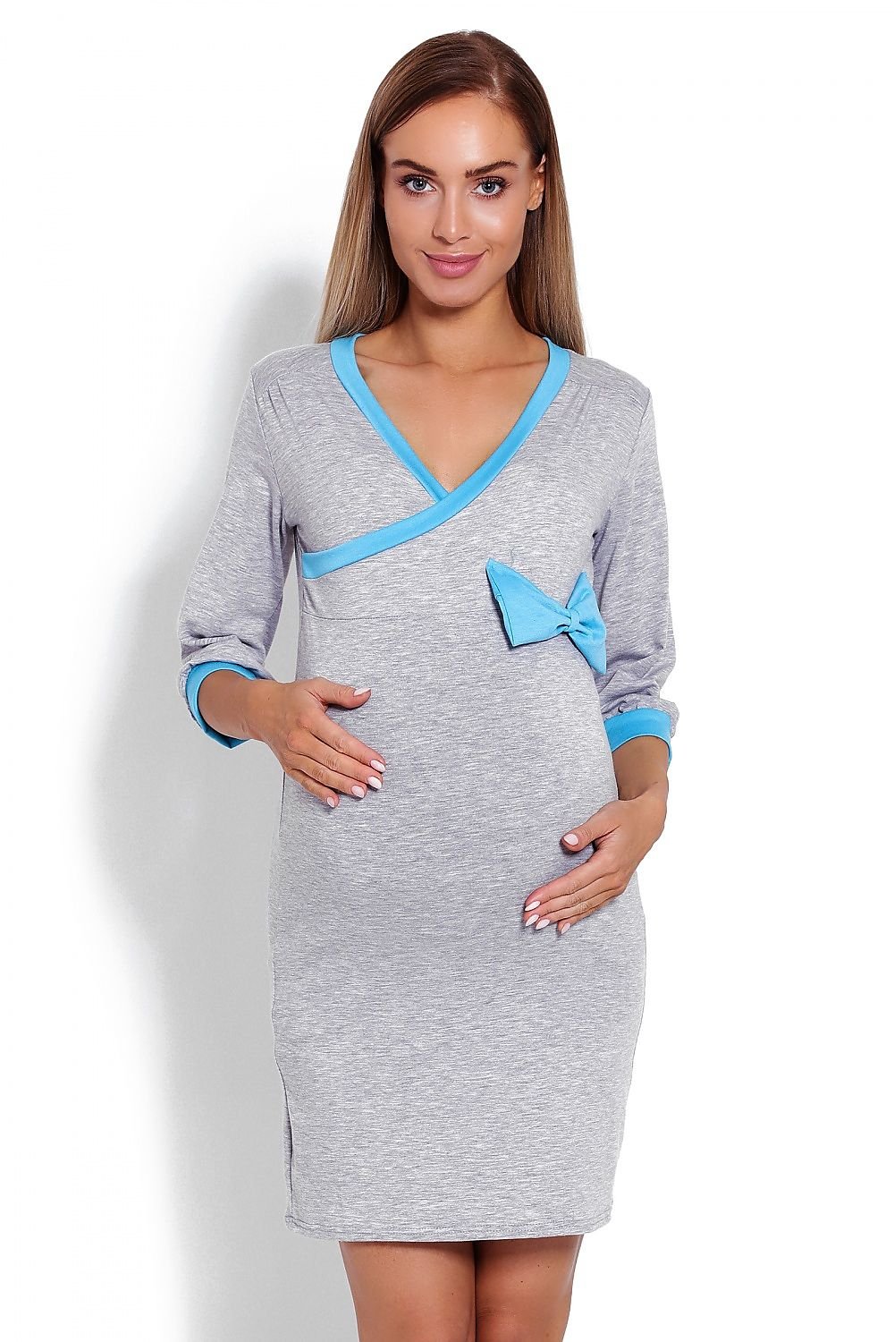 Maternity Nightgown Nightshirt  PeeKaBoo