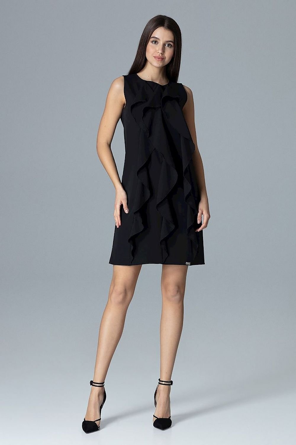 Sleeveless Trapeze Cocktail dress  Figl