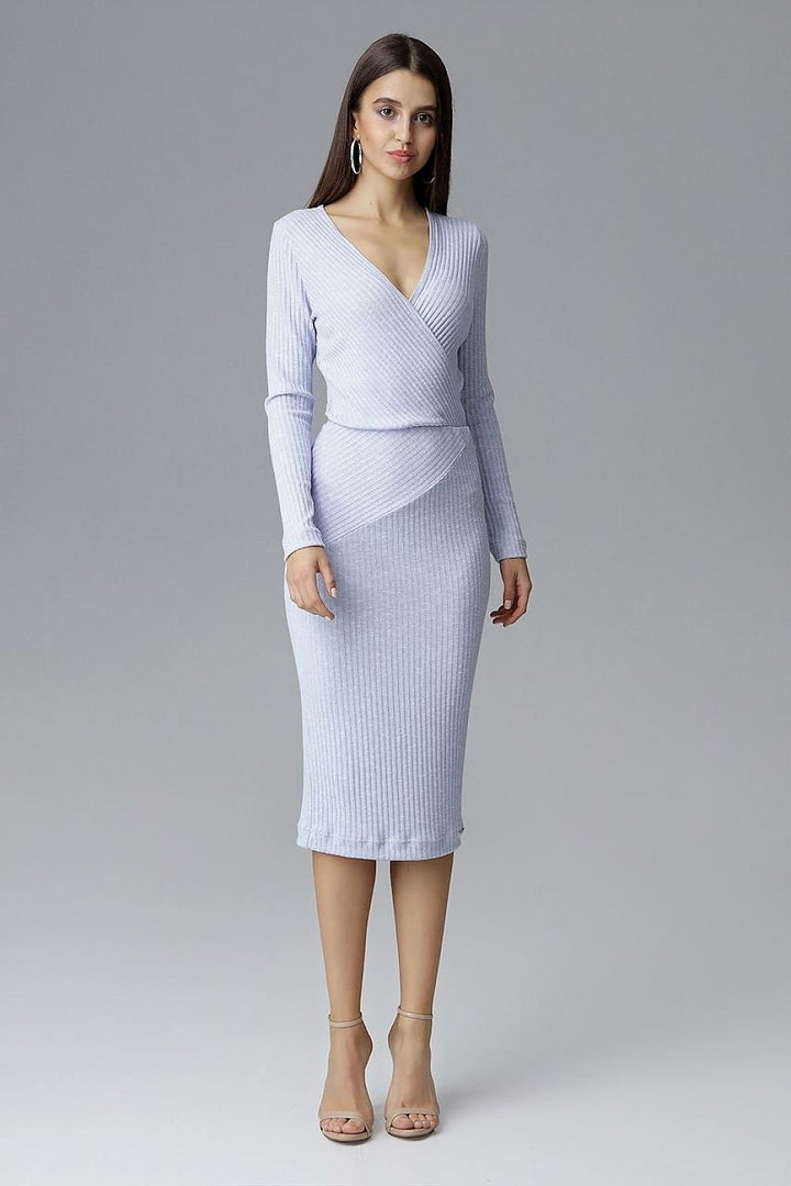 Fitted dress with long sleeves Cocktail dress  Figl