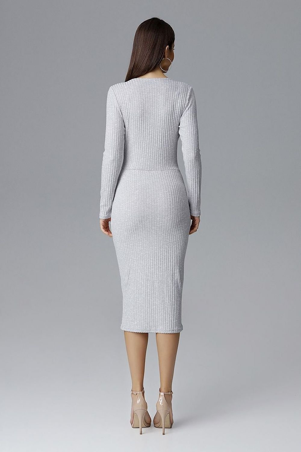 Fitted dress with long sleeves Cocktail dress  Figl