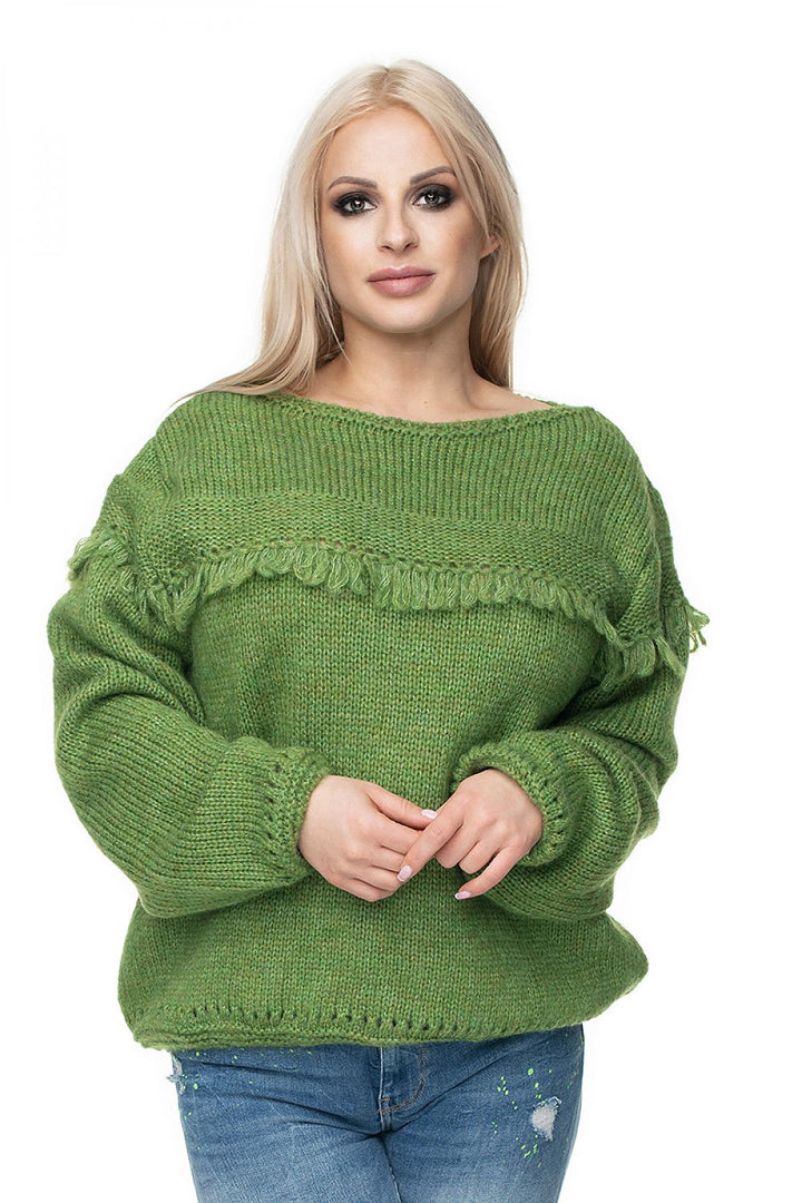 Sweater With Wool Jumper PeeKaBoo