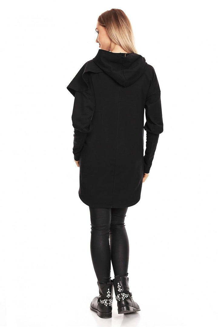 Hooded Maternity Sweatshirt  PeeKaBoo