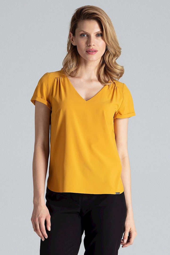 Short-Sleeved Blouse  Figl