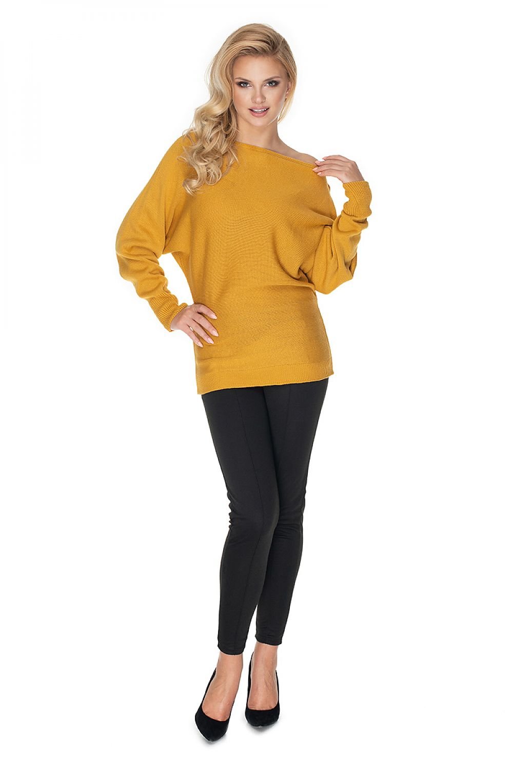 Short Oversize Pregnancy Sweater Jumper PeeKaBoo