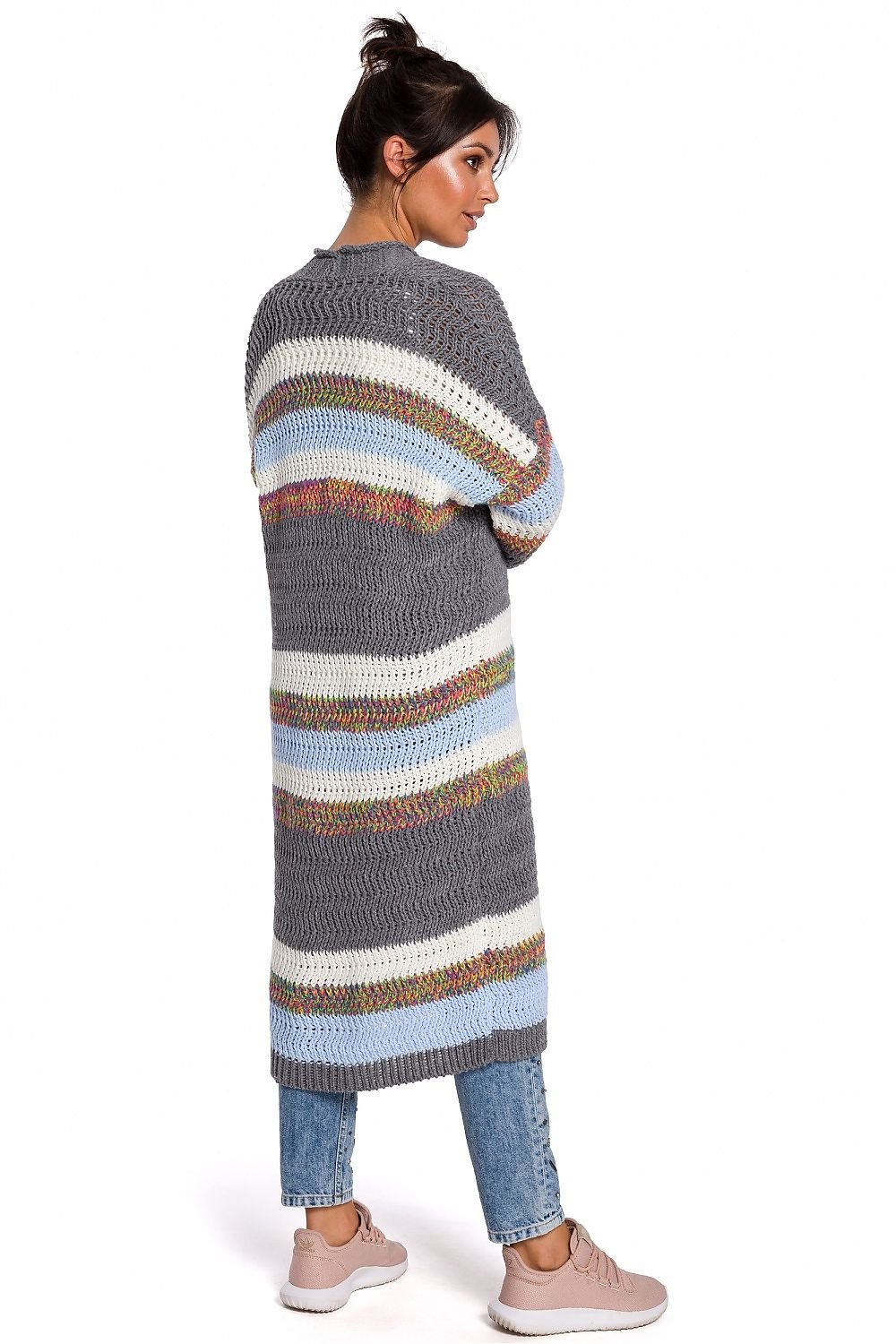 Long Multicolored  Cardigan