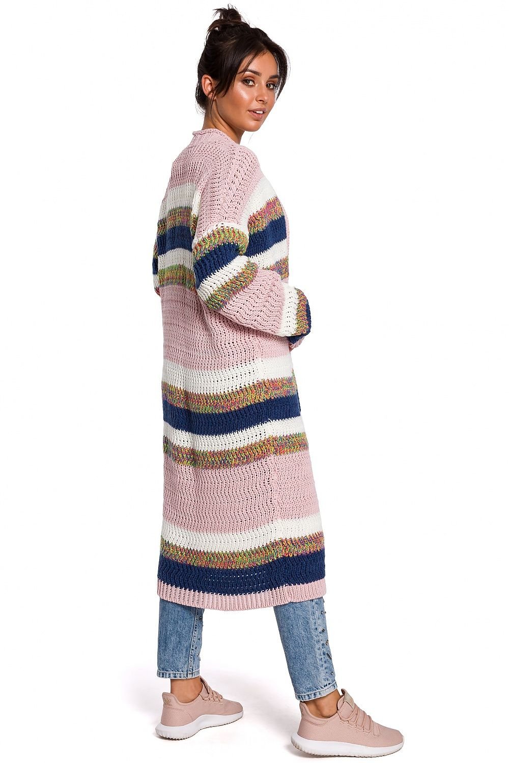 Long Multicolored  Cardigan