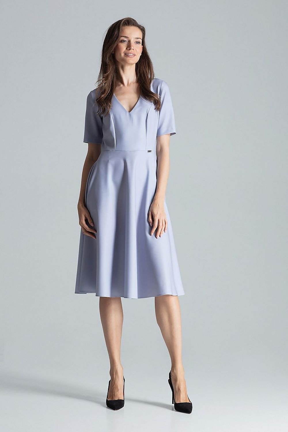 Short-sleeved unlined  Daydress  Figl