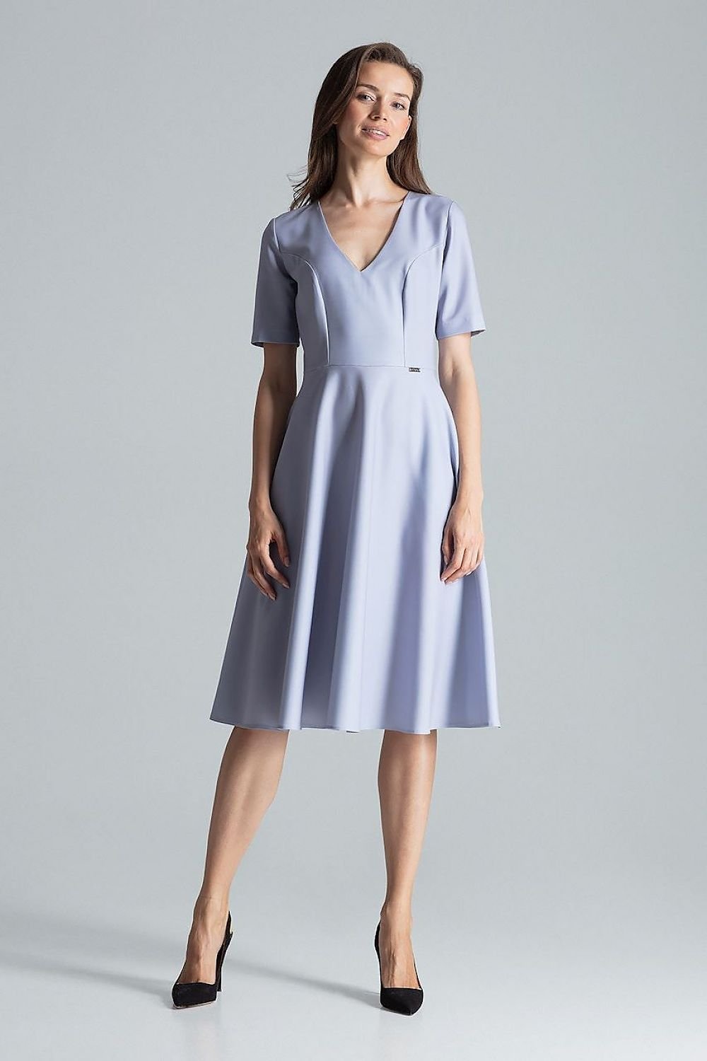 Short-sleeved unlined  Daydress  Figl