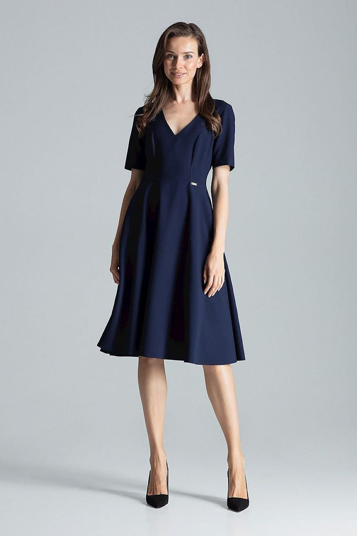 Short-sleeved unlined  Daydress  Figl