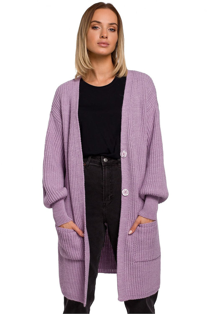 Cardigan long surdimensionné Moe