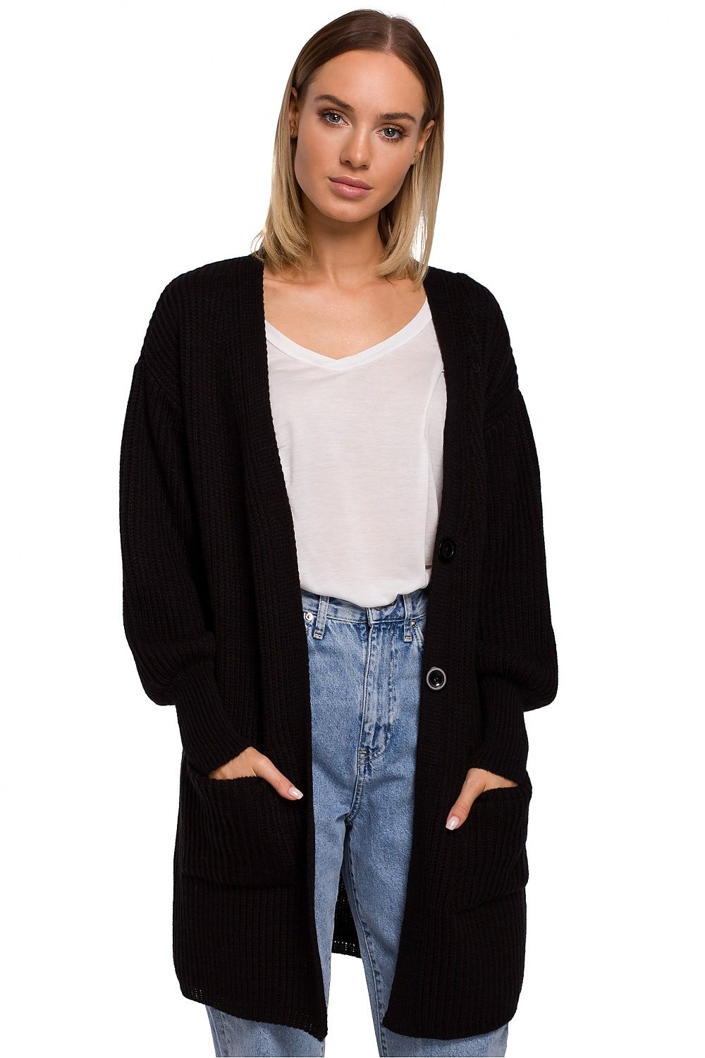 Oversized  Long Cardigan Moe