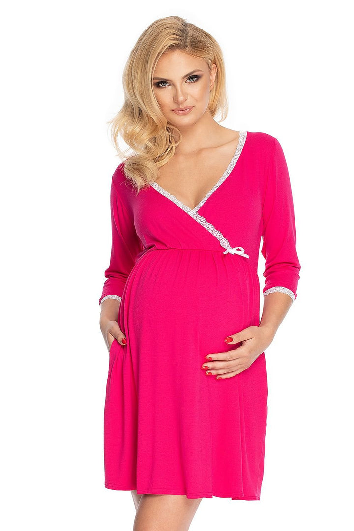 Maternity nightgown Nightshirt PeeKaBoo