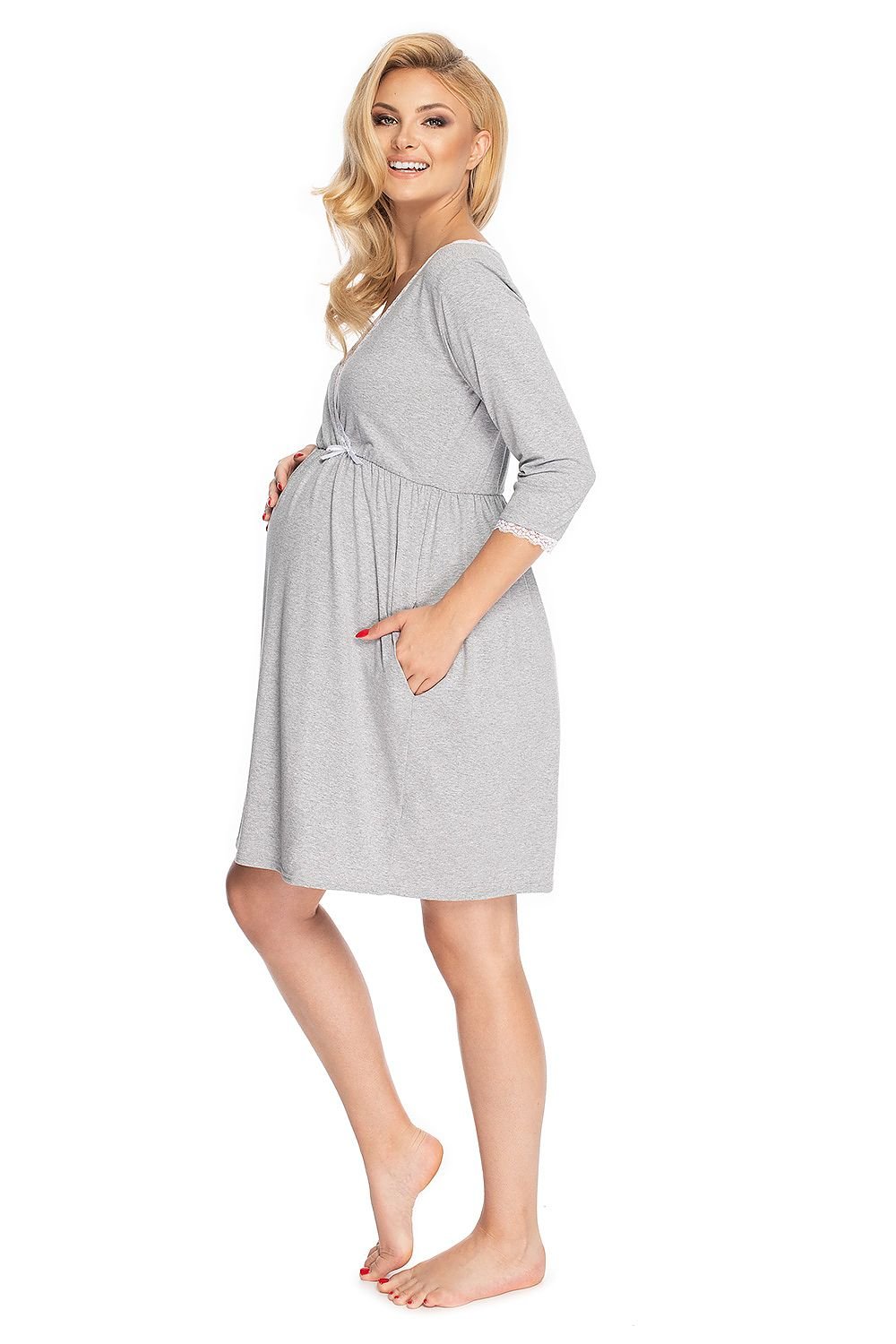 Maternity nightgown Nightshirt PeeKaBoo