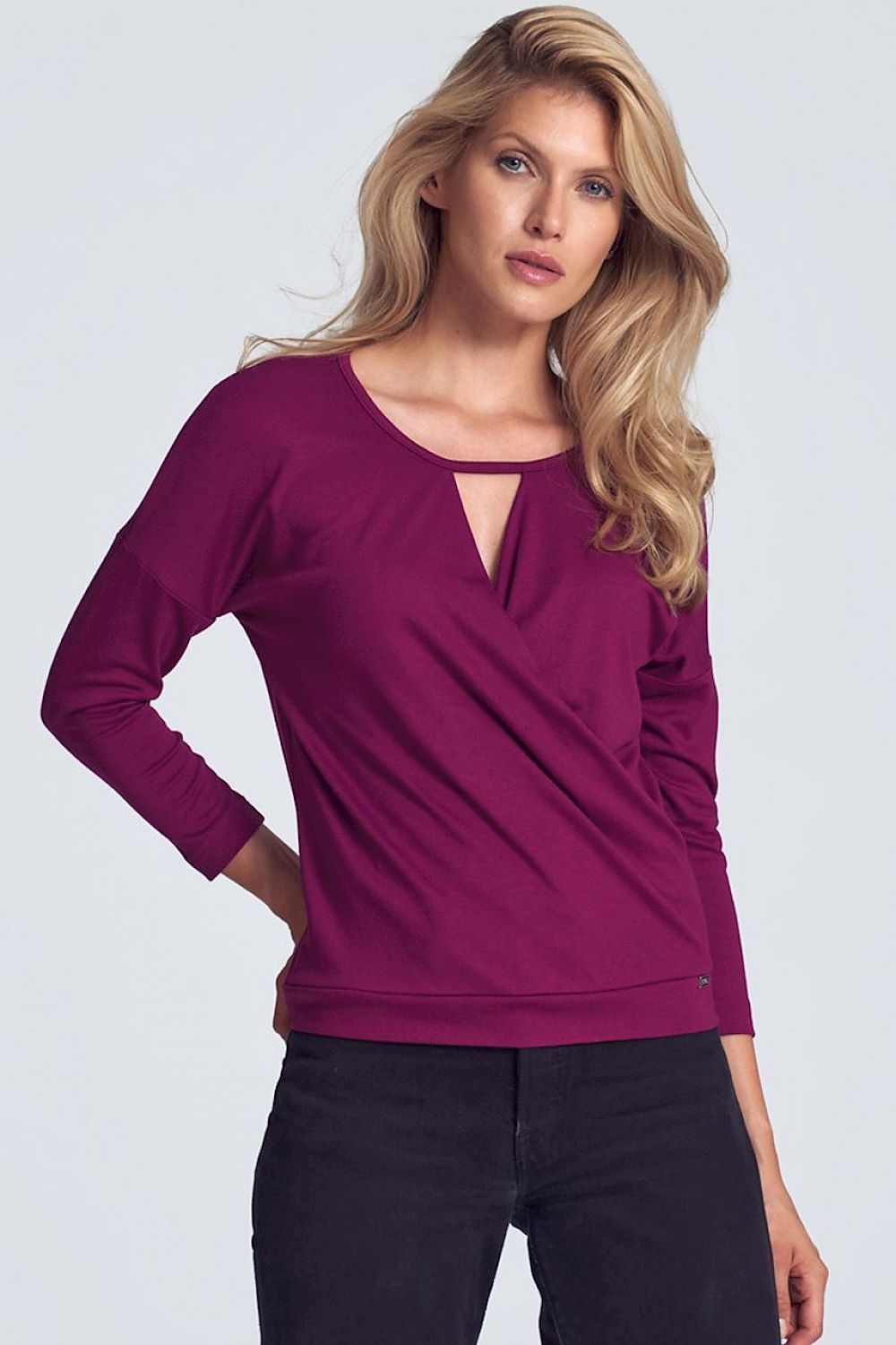 Blusa Corta Elegante Figl