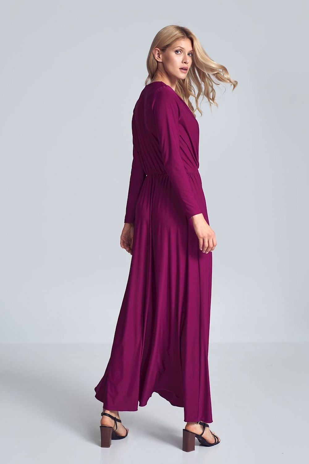 Maxi Daydress With Long Sleeves Figl