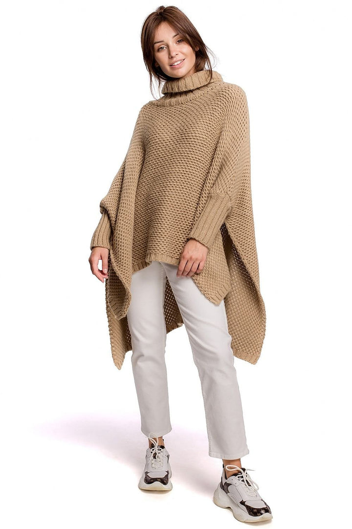 Pull chaud poncho