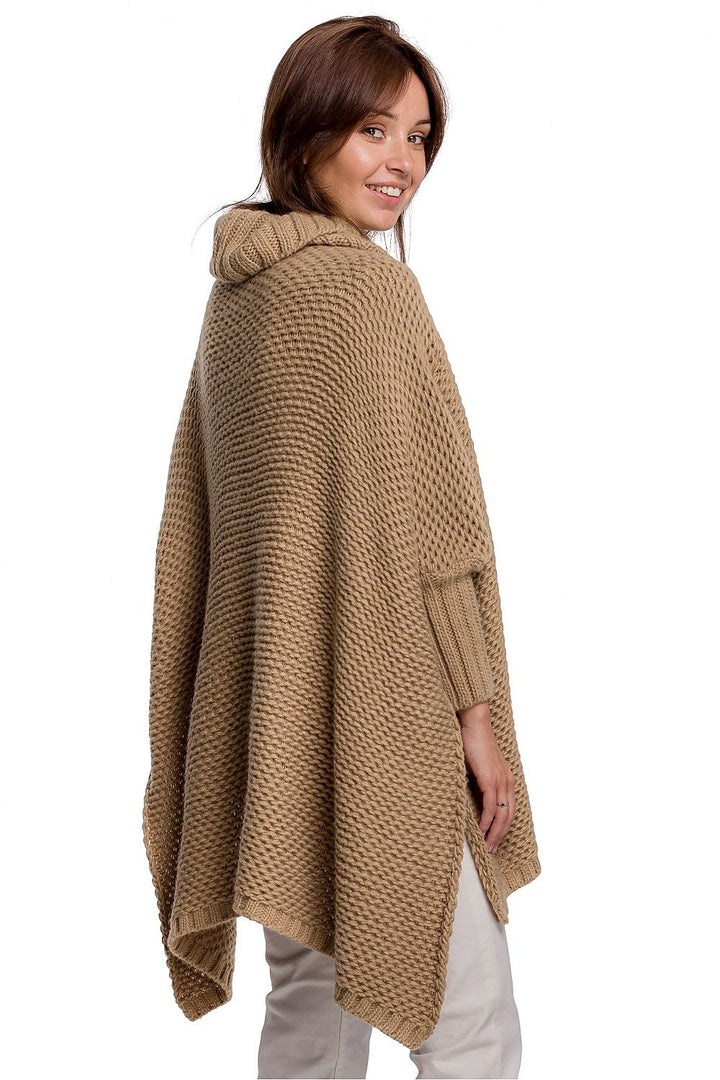 Pull chaud poncho