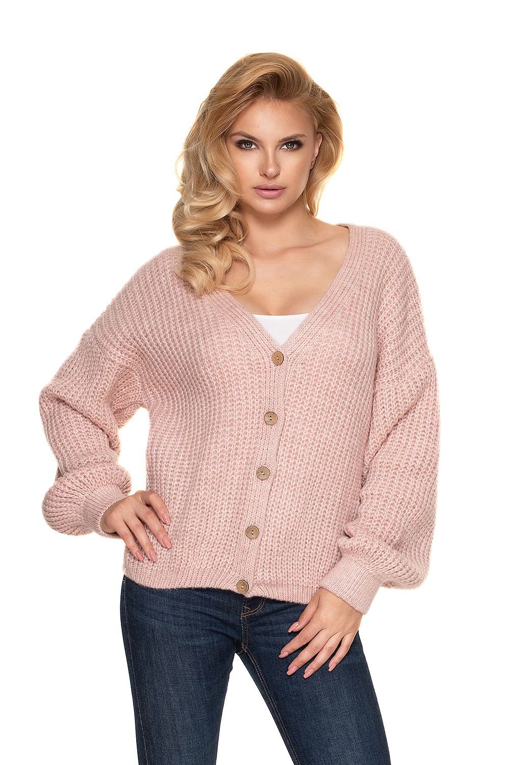 Cardigan pull ample oversize PeeKaBoo