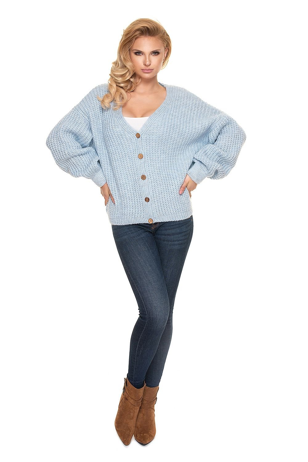 Cardigan pull ample oversize PeeKaBoo