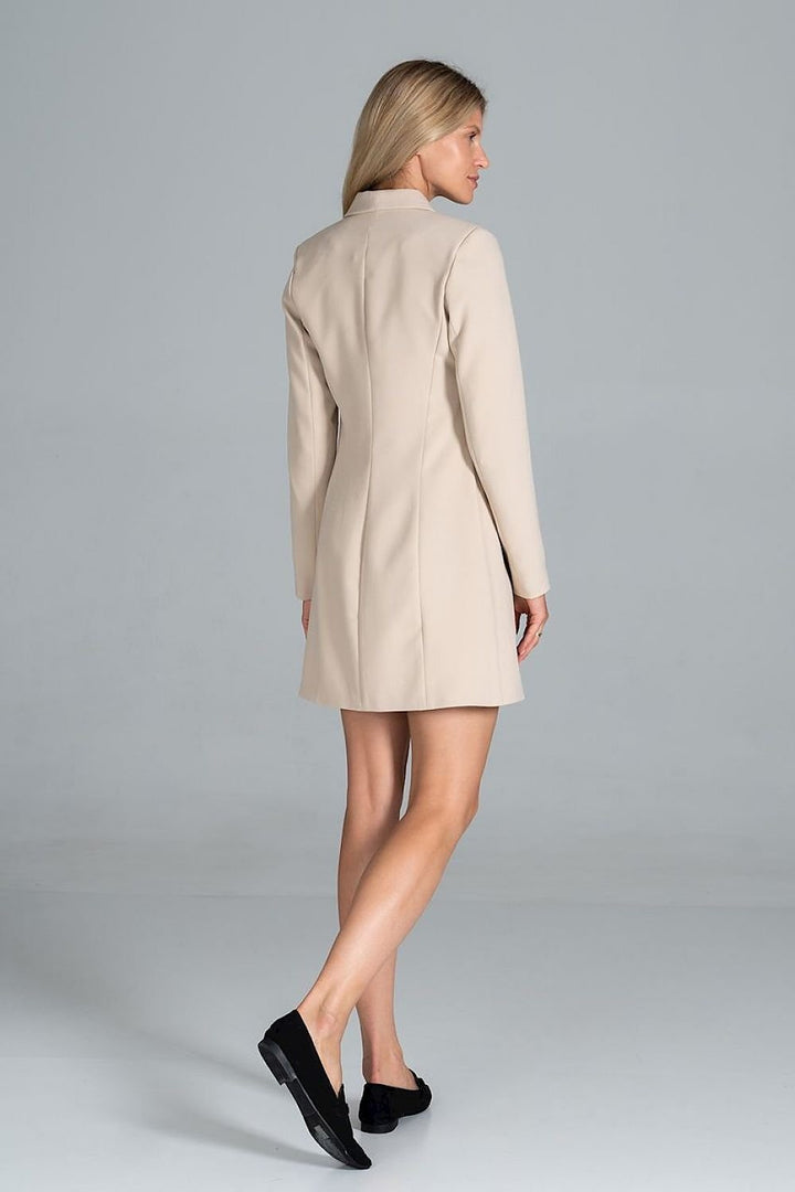 Long-sleeved, slightly waist-length Daydress Figl