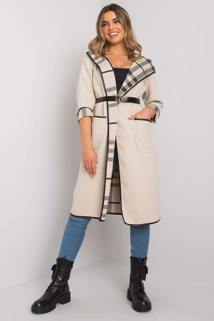 women's unbuttoned Coat