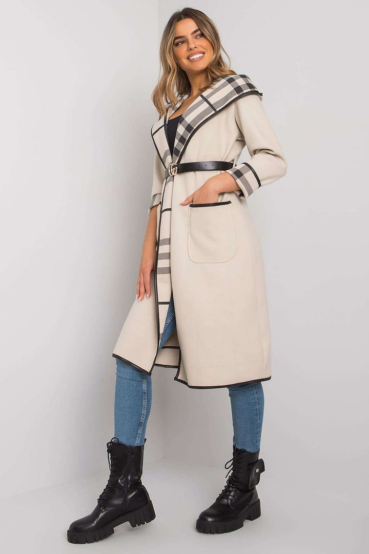 women's unbuttoned Coat