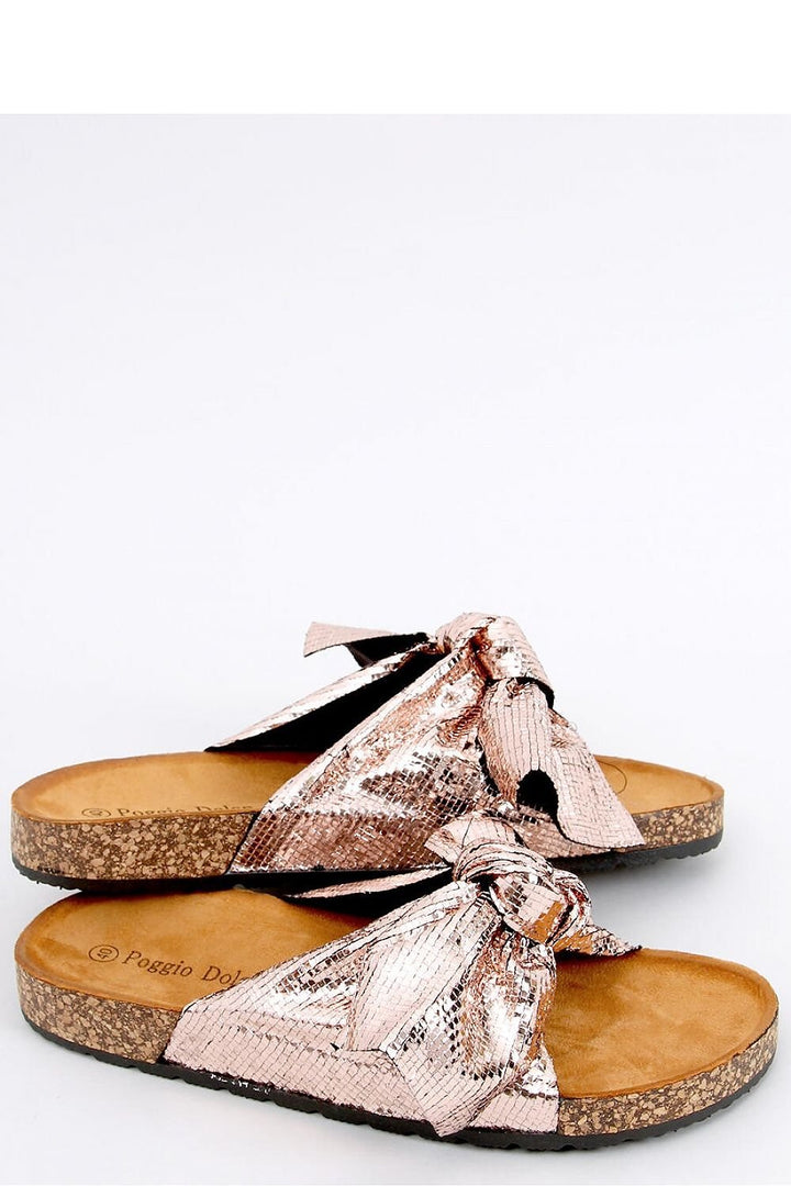 Women's flip-flops on a cork sole