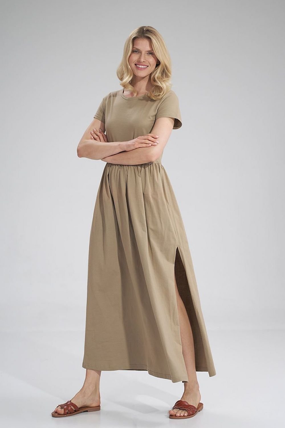 Summer cotton maxi Daydress Figl