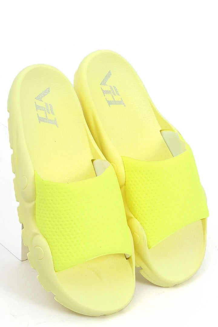 Women's flip-flops on a rubber sole in a sporty style