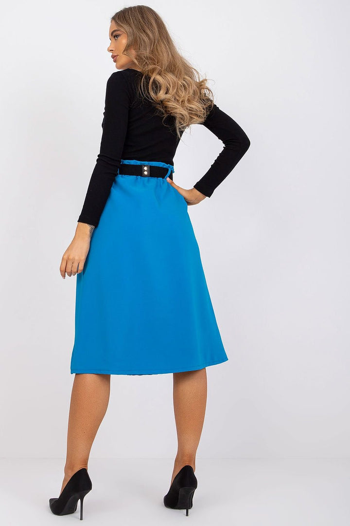 Skirt With Elastic Waistband Italy Moda